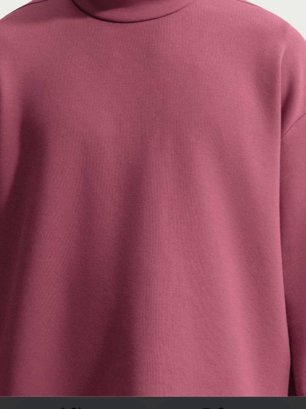 Men's Nike 24.7 Impossibly Soft Dri Fit Loose Fit Turtleneck Size: Large NWT